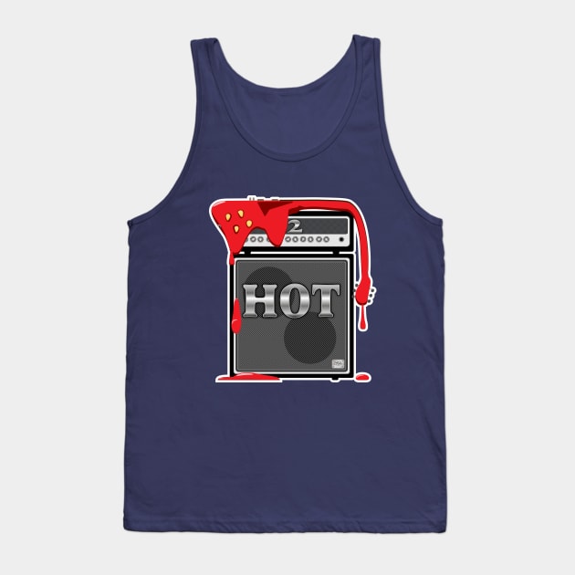 2 hot Tank Top by beangrphx